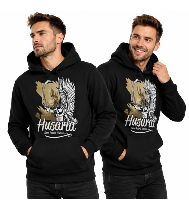BLUZA Z KAPTUREM HUSARIA AMOR PATRIA NOSTRA LEX
